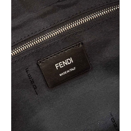 Replica Marsupio in tessuto Fendi FF 7VA562 nero Replica Marsupio in tessuto Fendi FF 7VA562 nero