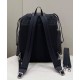 Replica Zaino jacquard Fendi con coulisse FF 7VZ056 Nero Replica Zaino jacquard Fendi con coulisse FF 7VZ056 Nero