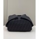 Replica Zaino jacquard Fendi con coulisse FF 7VZ056 Nero Replica Zaino jacquard Fendi con coulisse FF 7VZ056 Nero