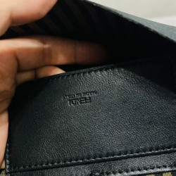 Custodia per telefono Fendi Baguette 7AS142 nera