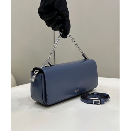 Replica Mini borsa Fendi First Sight 8BS072 blu Replica Mini borsa Fendi First Sight 8BS072 blu