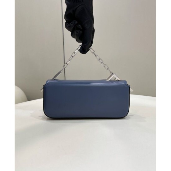 Replica Mini borsa Fendi First Sight 8BS072 blu Replica Mini borsa Fendi First Sight 8BS072 blu