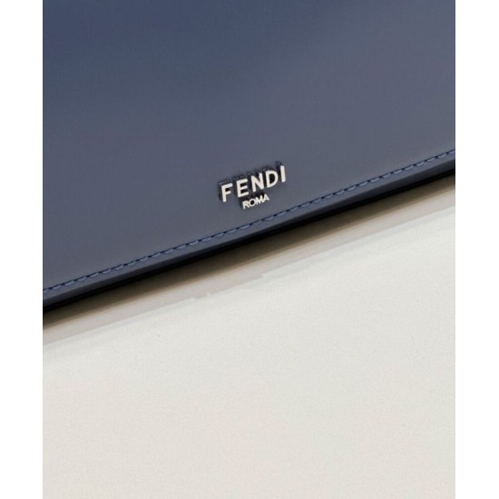 Replica Mini borsa Fendi First Sight 8BS072 blu Replica Mini borsa Fendi First Sight 8BS072 blu