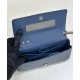 Replica Mini borsa Fendi First Sight 8BS072 blu Replica Mini borsa Fendi First Sight 8BS072 blu