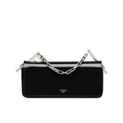Mini borsa Fendi First Sight 8BS072 nera