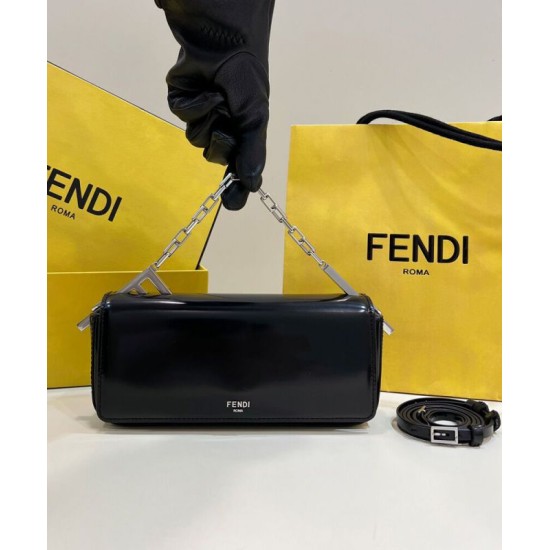 Replica Mini borsa Fendi First Sight 8BS072 nera Replica Mini borsa Fendi First Sight 8BS072 nera