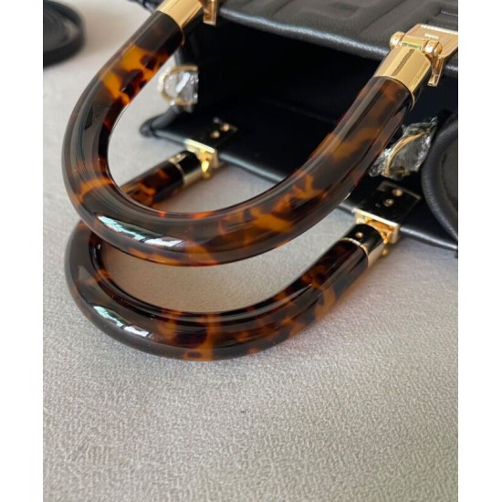 Replica Borsa shopper Fendi Mini Sunshine 8BS051 nera Replica Borsa shopper Fendi Mini Sunshine 8BS051 nera