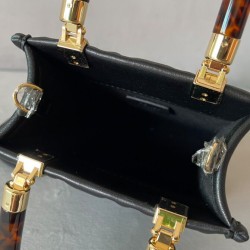 Borsa shopper Fendi Mini Sunshine 8BS051 nera