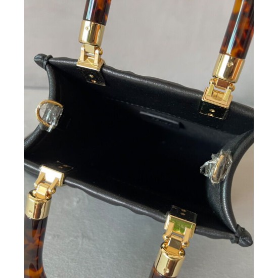 Replica Borsa shopper Fendi Mini Sunshine 8BS051 nera Replica Borsa shopper Fendi Mini Sunshine 8BS051 nera