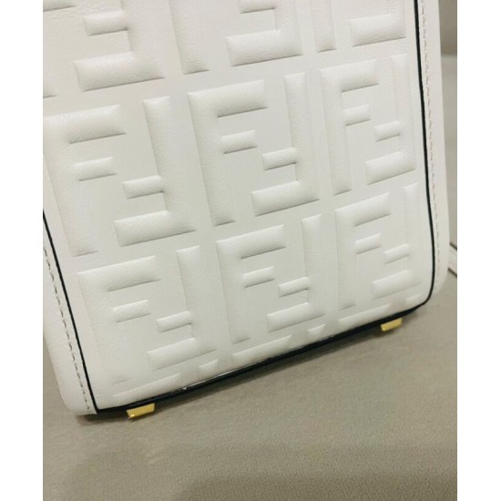 Replica Borsa shopper Fendi Mini Sunshine 8BS051 Crema Replica Borsa shopper Fendi Mini Sunshine 8BS051 Crema