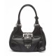 Replica Borsa Prada Moon imbottita in nappa 1BA381 nera
