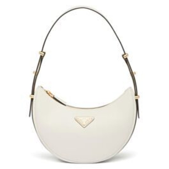 Replica Borsa a tracolla in pelle Prada 1BC194 Crema Replica Borsa a tracolla in pelle Prada 1BC194 Crema