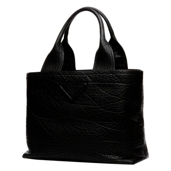 Replica Borsa shopping in pelle Prada 1BG440 nera