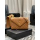 Replica Borsa a busta grande YSL Saint Laurent Mix Matelasse Caramello 31cm
