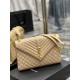Replica Borsa a busta grande YSL Saint Laurent Mix Matelasse Albicocca 31cm Replica Borsa a busta grande YSL Saint Laurent Mix Matelasse Albicocca 31cm