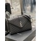 Replica Borsa a busta grande YSL Saint Laurent Mix Matelasse nera 31 cm Replica Borsa a busta grande YSL Saint Laurent Mix Matelasse nera 31 cm