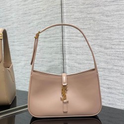Borsa hobo YSL Saint Laurent Le 5 A 7 in pelle conciata al vegetale