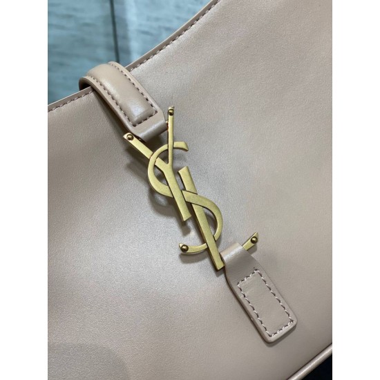 Replica Borsa hobo YSL Saint Laurent Le 5 A 7 in pelle conciata al vegetale