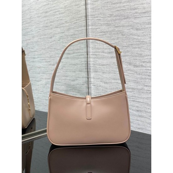 Replica Borsa hobo YSL Saint Laurent Le 5 A 7 in pelle conciata al vegetale