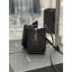 Replica YSL Saint Laurent Le 5 A 7 Mini pelle conciata al vegetale verticale nera