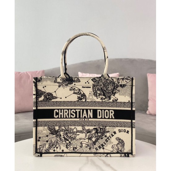 Replica Christian Dior Medium Dior Book Tote Crema Replica Christian Dior Medium Dior Book Tote Crema