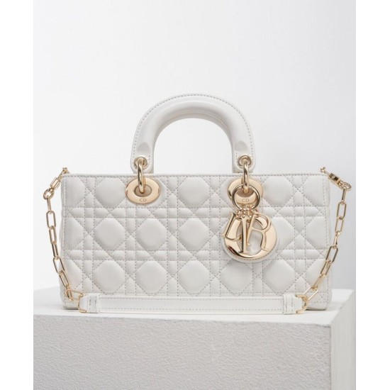 Replica Borsa Christian Dior Lady D-Joy bianca
