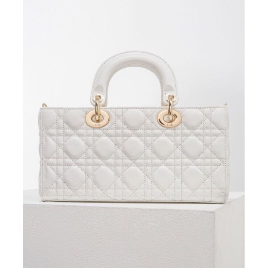 Replica Borsa Christian Dior Lady D-Joy bianca