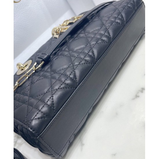 Replica Borsa Christian Dior Lady D-Joy nera Replica Borsa Christian Dior Lady D-Joy nera
