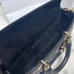 Borsa Christian Dior Lady D-Joy nera