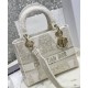 Replica Christian Dior Borsa media Lady D-Lite dorata Replica Christian Dior Borsa media Lady D-Lite dorata