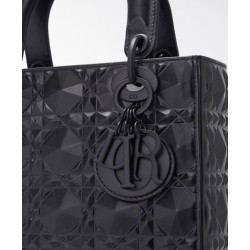Christian Dior Borsa piccola Lady Dior My Abcdior nera