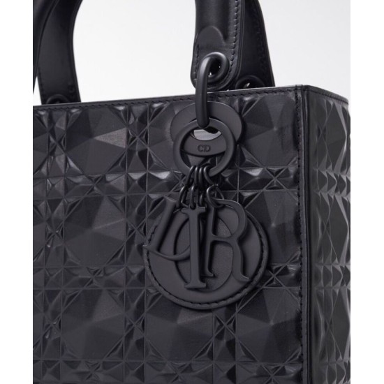 Replica Christian Dior Borsa piccola Lady Dior My Abcdior nera