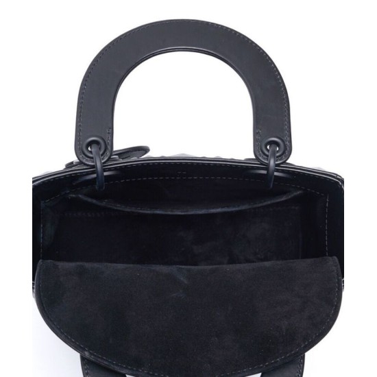Replica Christian Dior Borsa piccola Lady Dior My Abcdior nera