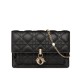 Replica Christian Dior Borsa a tracolla Lady Dior nera Replica Christian Dior Borsa a tracolla Lady Dior nera