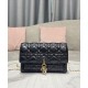 Replica Christian Dior Borsa a tracolla Lady Dior nera Replica Christian Dior Borsa a tracolla Lady Dior nera