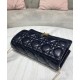 Replica Christian Dior Borsa a tracolla Lady Dior nera Replica Christian Dior Borsa a tracolla Lady Dior nera
