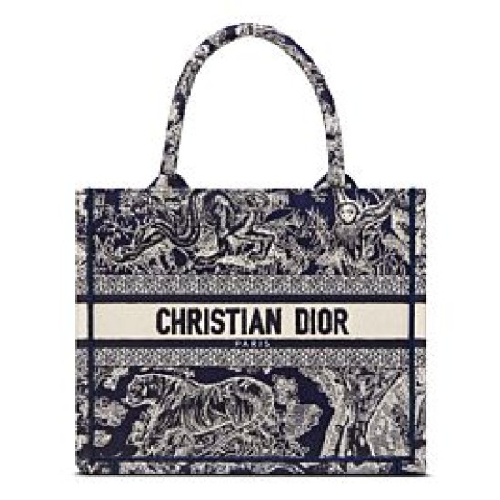 Replica Christian Dior Borsa piccola Dior Book Tote blu scuro Replica Christian Dior Borsa piccola Dior Book Tote blu scuro