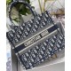 Replica Christian Dior Borsa piccola Dior Book Tote blu scuro Replica Christian Dior Borsa piccola Dior Book Tote blu scuro