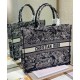 Replica Christian Dior Borsa grande libro Dior blu scuro Replica Christian Dior Borsa grande libro Dior blu scuro