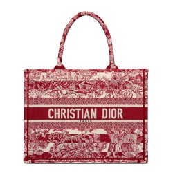 Christian Dior Borsa media a libro rossa