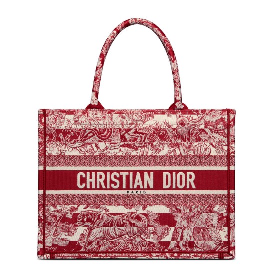 Replica Christian Dior Borsa media a libro rossa Replica Christian Dior Borsa media a libro rossa