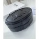 Replica Celine Oval Minaudiere Cuir Triomphe Pelle Di Vitello Liscia Nera