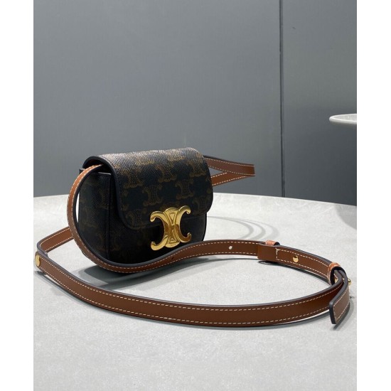 Replica Celine Mini Triomphe Tela Triomphe Caffè Replica Celine Mini Triomphe Tela Triomphe Caffè