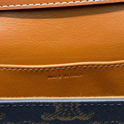 Celine Mini Triomphe Tela Triomphe Caffè