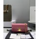 Replica Celine Borsa A Tracolla Con Catena Triomphe Pelle Di Vitello Lucida Rosa
