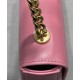 Replica Celine Borsa A Tracolla Con Catena Triomphe Pelle Di Vitello Lucida Rosa