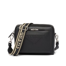 Borsa a Spalla Prada Pelle Saffiano 2VH152 Nera