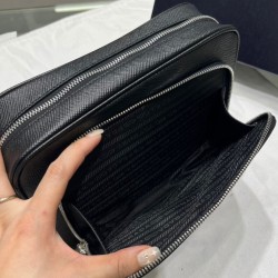 Borsa a Spalla Prada Pelle Saffiano 2VH152 Nera
