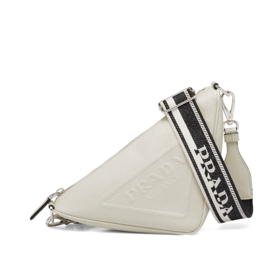 Replica Borsa Triangolo Prada Saffiano Crema Replica Borsa Triangolo Prada Saffiano Crema