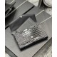 Replica Portafoglio YSL Saint Laurent Uptown Con Catena Pelle Lucida Con Stampa Coccodrillo Nero Replica Portafoglio YSL Saint Laurent Uptown Con Catena Pelle Lucida Con Stampa Coccodrillo Nero